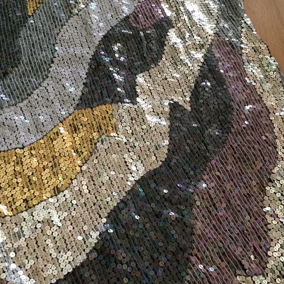 Jean for Joseph Le Bob sequin dress multi color - Picture 8 of 8